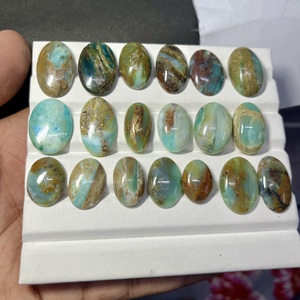 พลอยบลูคาโบชองทรงรีจากเปรู สำหรับทำเครื่องประดับ ราคาขายส่ง - Product Image 4