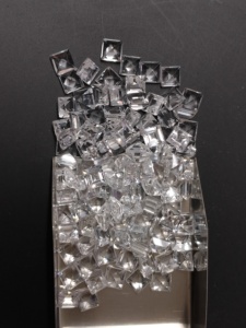 Topaze blanche naturelle 6 mm, taille carrée, qualité supérieure, pierres précieuses en vrac pour la fabrication de bijoux - Product Image 6