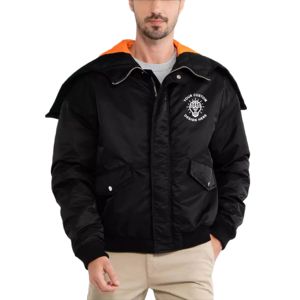 Chaquetas de béisbol deportivas de nailon para hombre, diseño personalizado OEM, chaqueta de vuelo de otoño para hombre, chaqueta bomber para hombre, para motocicleta. - Product Image 1