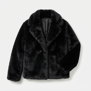 Women's Burgundy Rabbit Fur & Hooded Vintage <b>Maternity</b> Coat Luxury Warm <b>Winter</b> Plush <b>Jacket</b> Regular Sleeve Fashion Outerwear - Product Image 3