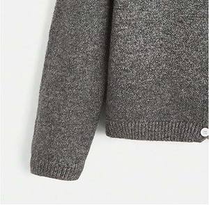 Suéter de Cuello Redondo para Mujer, Corte Holgado, Tejido Suave, Informal, para el Hogar, Ligero, para Invierno - Product Image 5