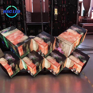 Trong nhà mát DJ Sân khấu sự kiện DJ bảng gian hàng mặt tiền P4 hình dạng đặc biệt LED hiển thị cho Câu lạc bộ thanh 3D Video hiển thị kỹ thuật số DJ LED bảng điều chỉnh - Product Image 1