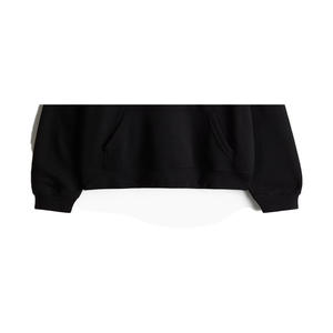 Sweat-shirts surdimensionnés personnalisés pour femmes en coton et fibre de bambou, décontractés, hiver-printemps, écologiques, respirants, coupe-vent, gaufrés - Product Image 3