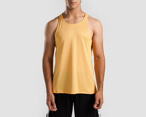 Custom Men Seamless <b>Running</b> <b>Singlet</b> Gym Vest Men Breathable Workout Undershirt Tank Top Shirt Design shirt - Product Image 4