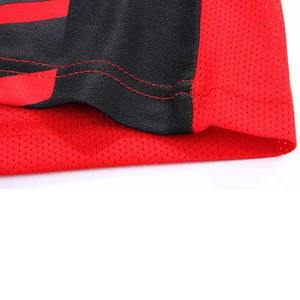 Uniforme de tennis unisexe de couleur unie, impression par sublimation, 100% polyester, séchage rapide, respirant, col en V, maillot de sport, short de badminton - Product Image 4