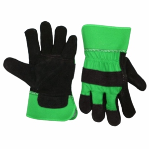 Gants de sécurité personnalisés en cuir de vachette pleine fleur, robustes et doux, ignifuges en coton, confortables pour un usage domestique - Product Image 4