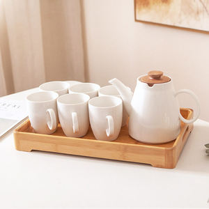 Bandeja de Servicio de Madera Maciza con Asas para Desayuno, Comida, Cena, Té, Hecha a Mano, Apta para Lavavajillas, Estilo Clásico de Restaurante por TIMELESS CRAFT - Product Image 6