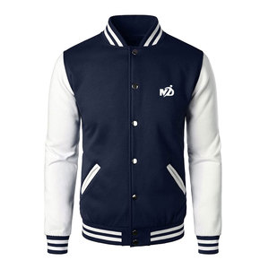 แจ็คเก็ตฤดูหนาวไซส์ผู้ใหญ่รุ่นใหม่มาแรงปี 2026 แจ็คเก็ตเลตเตอร์แมนผ้าฝ้าย/โพลีเอสเตอร์ขายดี - Product Image 1