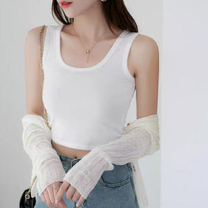 OEM 2026 High Quality Custom Women <b>Crop</b> Racerback tank <b>Top</b> Made By TRIOTAKE INDUSTRY - Product Image 3