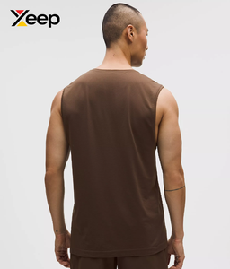 เสื้อกล้ามออกกำลังกายผู้ชาย XEEP รุ่น XC-GTT-53 ระบายอากาศได้ดี แห้งเร็ว พิมพ์ลายแบบ Heat-Transfer ผ้าถัก 100% คอตตอน คอกลม สีพื้น - Product Image 3