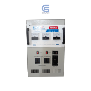 Stabilisateur de régulateur de tension en cuivre monophasé 3KVA à 50KVA stabilisateurs de produit de servomoteur AVR SCR fabriqués au Vietnam - Product Image 6