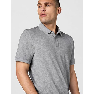 Men relaxed fit polo shirts breathable cotton fabric comfortable loose fit <b>classic</b> collar lightweight casual summer clothing - Product Image 5