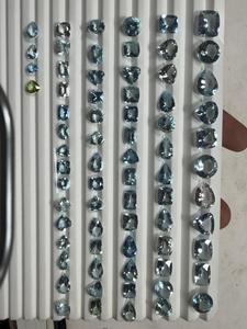 พลอยอะความารีนธรรมชาติทรงเหลี่ยมสำหรับทำเครื่องประดับ ราคาขายส่งที่ BU GEMS - Product Image 6
