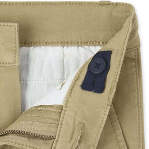 Pantalones de Uniforme Escolar Color Caqui, Estilo Universitario, de Pierna Recta para Estudiantes Niños y Niñas, Pantalones Largos Casuales - Product Image 4