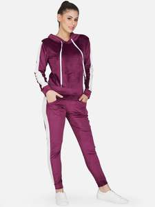 ชุดวอร์มผ้าฝ้ายแท้ 100% แบบหนา พิมพ์ลายตามสั่งสำหรับผู้หญิง - Product Image 5