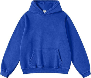 Sweat à capuche imprimé en molleton 100 % coton de haute qualité, épais et surdimensionné, pour homme, idéal pour les clubs – Fabrication de vêtements - Product Image 5