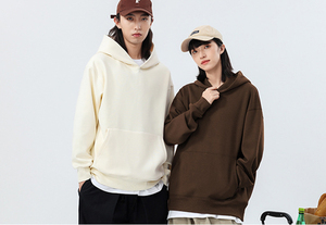 Sweat-shirts d'hiver sur mesure 100% coton avec impression numérique, coupe ample - Product Image 3