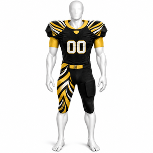 Conjunto de Pantalones y Camiseta de Fútbol Americano de Primera Calidad con Nombre de Marca Personalizado, Uniforme Transpirable de Poliéster con Estampado por Sublimación - Product Image 6