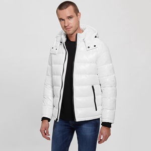 Top Quality Hot Selling Winter Puffer <b>Jacket</b> <b>Warm</b> Outdoor Regular Lightweight Puffer <b>Jacket</b> For <b>Man</b> Custom - Product Image 4