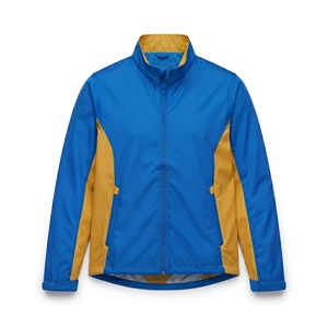 Solid Lightweight Bomber <b>Cycling</b> <b>Jacket</b> Full Zip Windproof Water Repellent Finished Sports for Outdoor Riding - Product Image 1