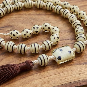 Perles en verre soufflé à la main en vrac pour la fabrication de bijoux, bracelets et colliers |   Perles de verre décoratives pour artisanat DIY - Product Image 4