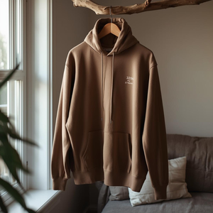 เสื้อกันหนาวแบบสวมหัวมีฮู้ดผ้าโพลีเอสเตอร์/ ไนลอนผ้าโพลีเอสเตอร์น้ำหนักปานกลางสำหรับฤดูหนาว380กรัมปักลายดิจิตอล - Product Image 2