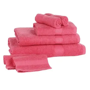 Set di asciugamani ricamati di design in cotone 3 pezzi set di asciugamani da bagno...
