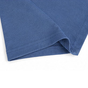 T-shirts pour hommes en jersey 100% coton, vente en gros, logo personnalisé, t-shirt à col rond en coton, t-shirt à manches courtes pour hommes - Product Image 3