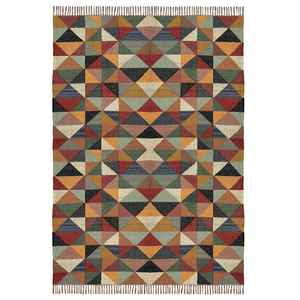 Alfombra de Diseño Colorida para el Hogar, Alfombra Kilim de Yute y Lana Tejida a Mano, Personalizada, para Sala de Estar, Dormitorio y Estudio - Product Image 2