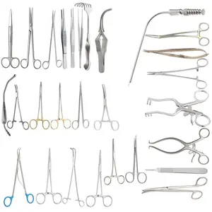 Juego de Bypass Aortobifemoral Vascular de Corazón Abierto Endovascular, Instrumentos Quirúrgicos Cardiotorácicos Cardiovasculares Médicos