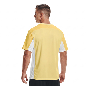 เสื้อลาครอสแขนสั้นผ้าตาข่ายคอวีสำหรับผู้ชาย โพลีเอสเตอร์ 100% เสื้อลาครอสชาย - Product Image 2