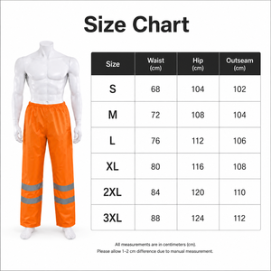 Winter Warm Waterproof Mining Worker Safety <b>Work</b> <b>Pants</b> High Visibility Tool Pockets Men's Reflective Tapes <b>Cargo</b> Trousers Nylon - Product Image 6