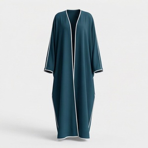 Abaya al por Mayor OEM, Vestido Musulmán de Tres Piezas con Mangas de Murciélago, Brillante y Elegante, Ropa de Moda de Alta Calidad para Mujer - Product Image 1