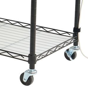 Scaffale per Piante da Interno a 6 Livelli con Illuminazione LED 150W 3800K, Alimentazione USB, Ruote e Timer, Altezza 71 Pollici - Product Image 6