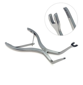 Pinza de reducción rotuliana de acero inoxidable, pinza ortopédica para sujeción ósea, pinza quirúrgica para huesos - Product Image 1