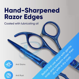 Solid Color Custom Logo <b>Hair</b> <b>Cutting</b> <b>Scissors</b> High Performance New Style <b>Hair</b> <b>Cutting</b> <b>Scissors</b> - Product Image 2