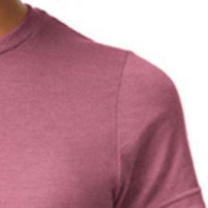 Camiseta de algodón suave de manga corta con cuello redondo para mujer, top básico informal, ropa personalizada al por mayor, OEM ODM - Product Image 5