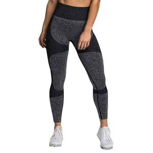 Leggings de fitness décontractés d'hiver respirants pour femmes, vente en gros, haute qualité, couleur personnalisée, taille haute, sans couture - Product Image 4