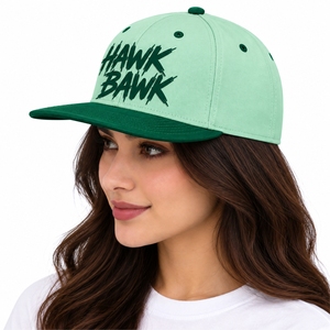 หมวกแก๊ปแบบ Snapback สำหรับทุกเพศ ปรับขนาดได้ เหมาะสำหรับสตรีทแวร์ลำลองทันสมัย ดีไซน์สั่งทำได้ คุณภาพส่งออก - Product Image 3