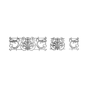 Barandilla de Aluminio Victoriana con Hojas de Acanthus, Inserto de Hierro Fundido para Extremo de Valla, Balaustrada de Lujo para Villa, Balaustrada Botánica con Luz Lateral - Product Image 5