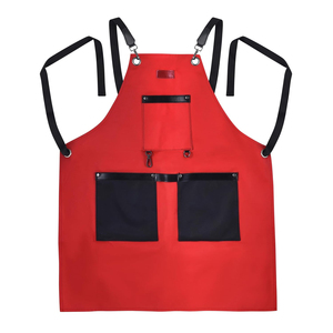 Multi Slot Barber Waist Apron Professional Scissor <b>Pouch</b> Black Leather Hair Stylist <b>Tool</b> <b>Belt</b> Bag Custom Manufacturer - Product Image 3