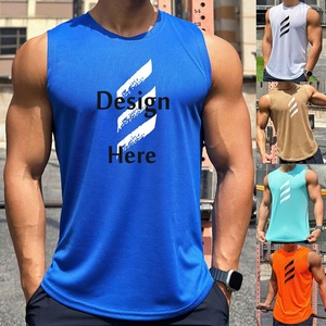 Haute qualité hommes débardeurs Sport Muscle sans manches V forme entraînement course entraînement Yoga musculation débardeur de BD - Product Image 6