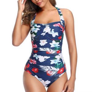 Traje de Baño de Color Sólido de Venta Directa de Fábrica, Traje de Baño Personalizado para Mujer, Traje de Baño de Una Pieza con Estampado Personalizado - Product Image 3