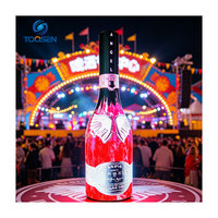 Écran LED extérieur couleur pleine, forme bouteille de vin, petit pas de pixel, mur vidéo LED, livraison rapide, écran LED pour la publicité