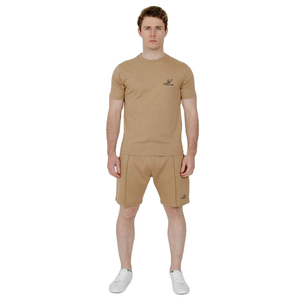 Customized Logo Printed Best Sale Low Moq Breathable T Shirt With Short <b>Sets</b> Custom Logo Plus Size Mens Shorts <b>Sets</b> - Product Image 4