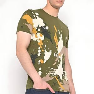 Camiseta Personalizada para Hombre, Oversize, 100% Algodón, con Paneles Gruesos, 260 g/m², Estilo Urbano, Lavada, Lisa, para Impresión DTG - Product Image 3