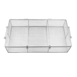 High Quality Wire <b>Mesh</b> Storage <b>Basket</b> Fine <b>Mesh</b> Manual Stainless Steel Sterilization Medical <b>Basket</b> Tray Surgical Instrument CE - Product Image 4