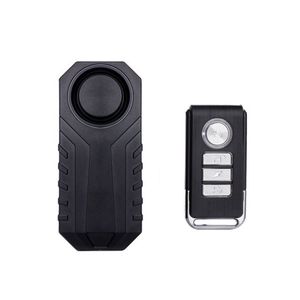 New 113dB Wireless <b>Remote</b> <b>Control</b> <b>Vibration</b> Sensor Anti Theft Alarm IP67 Security System for Bicycle E-Bike Motorcycle Scooter - Product Image 1