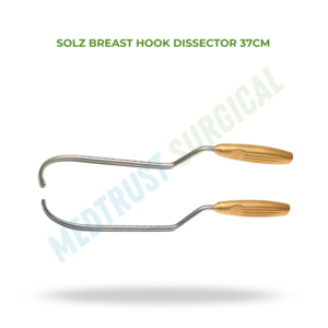 Solz Breast <b>Hook</b> Dissector 37cm Surgical Instrument Tissue Dissection <b>Plastic</b> Surgery Use - Product Image 2
