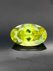 Perles de pierres précieuses naturelles Sphène AA+ de qualité supérieure, taille ovale, couleur jaune changeante, pour la fabrication de bijoux fins, vente en gros Zubeda Gems - Product Image 3
